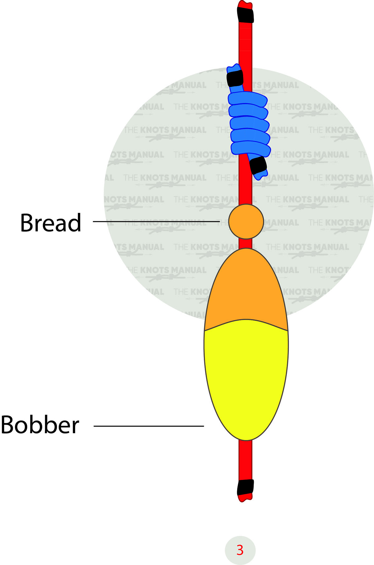 Bobber Stopper Knot  How to tie a bobber stopper or float stopper
