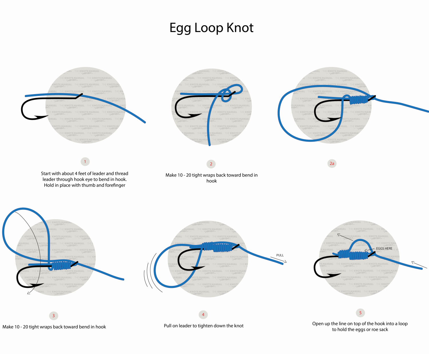 Egg Loop Knot Step by Step