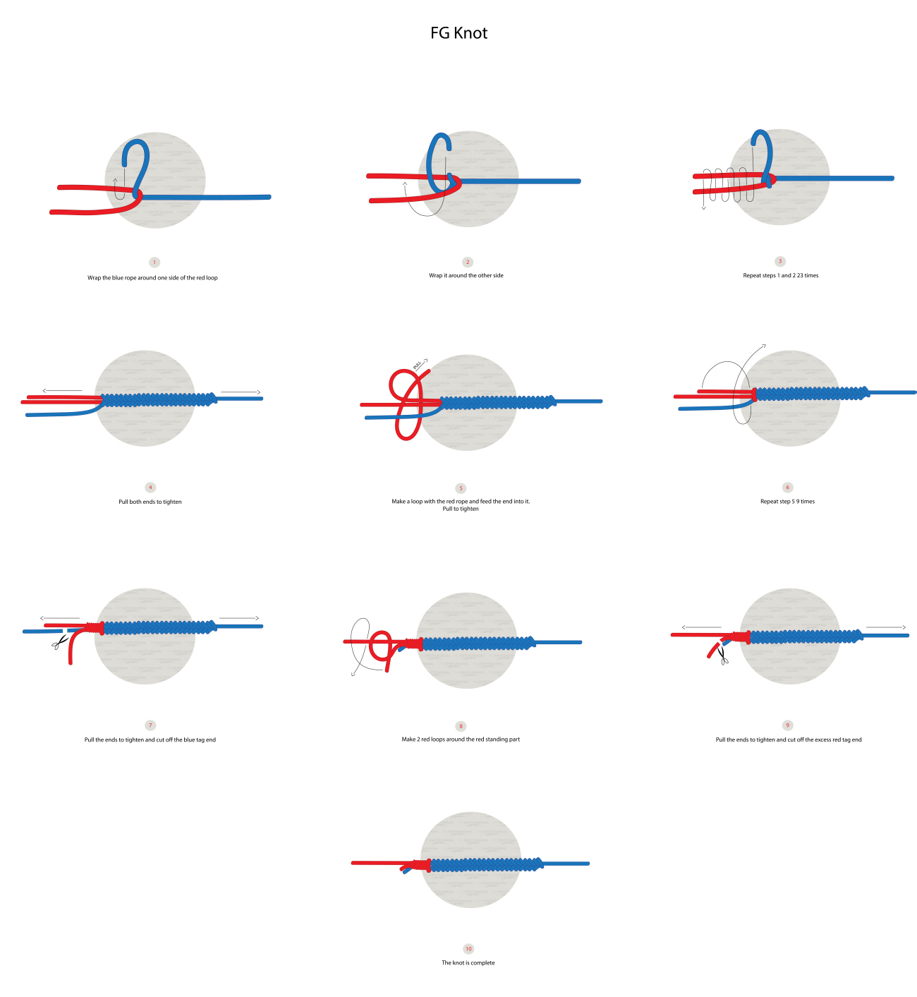 FG Knot Step by step