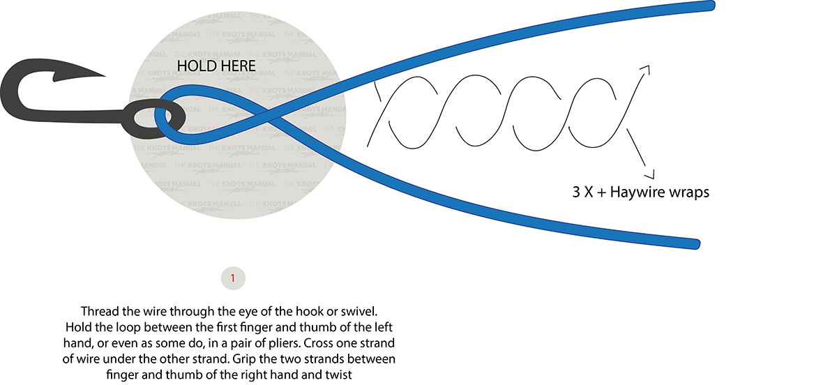 Haywire Twist Step 1