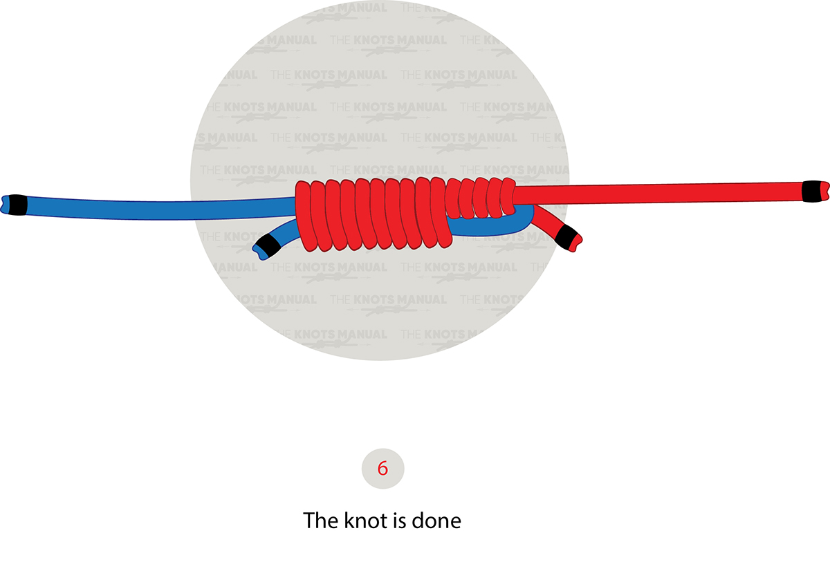 improved albright knot step 6