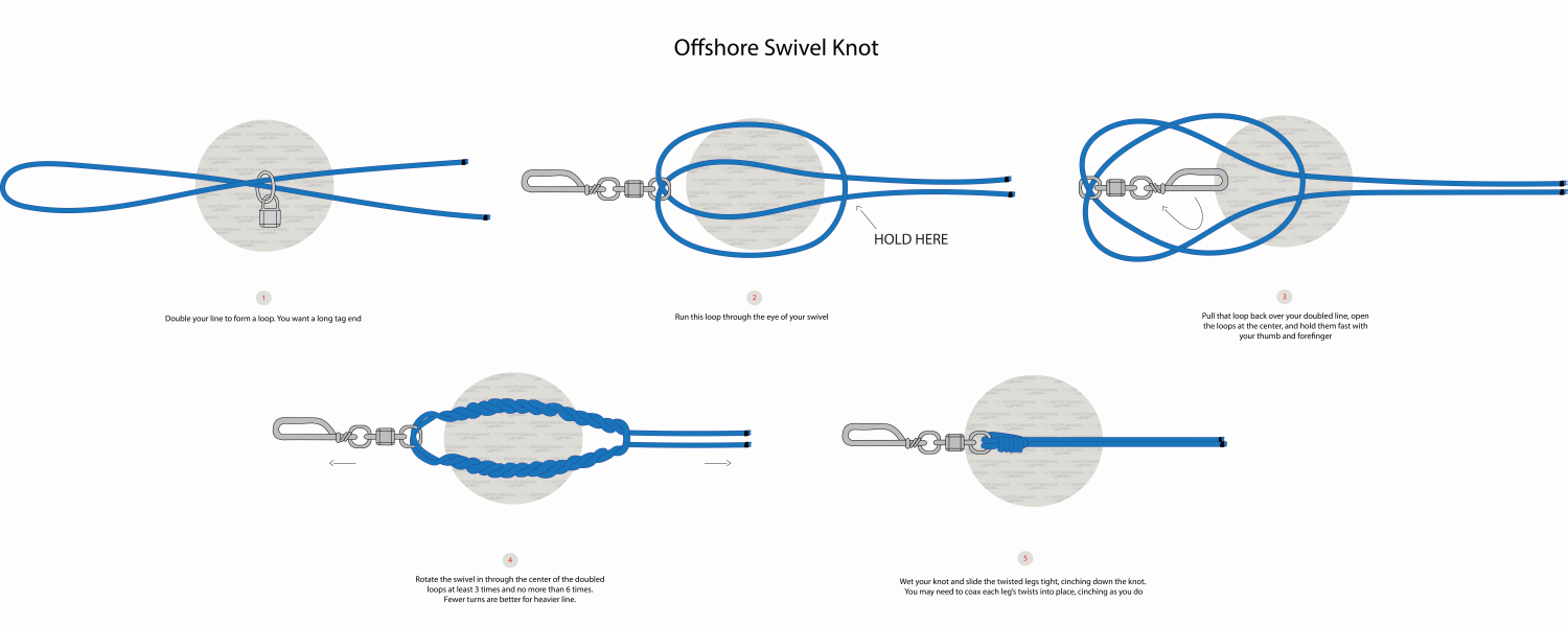 Offshore Swivel Knot Step by step