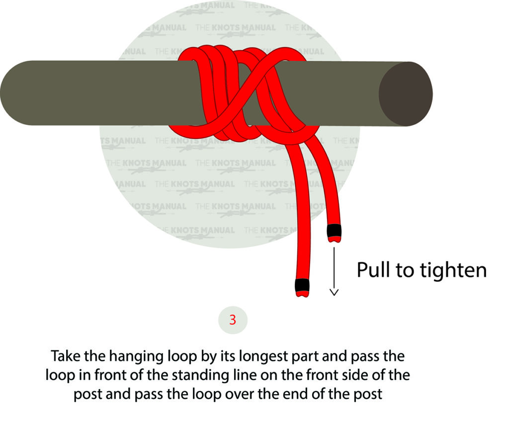 How to Tie an Icicle Hitch Knot - The Knots Manual