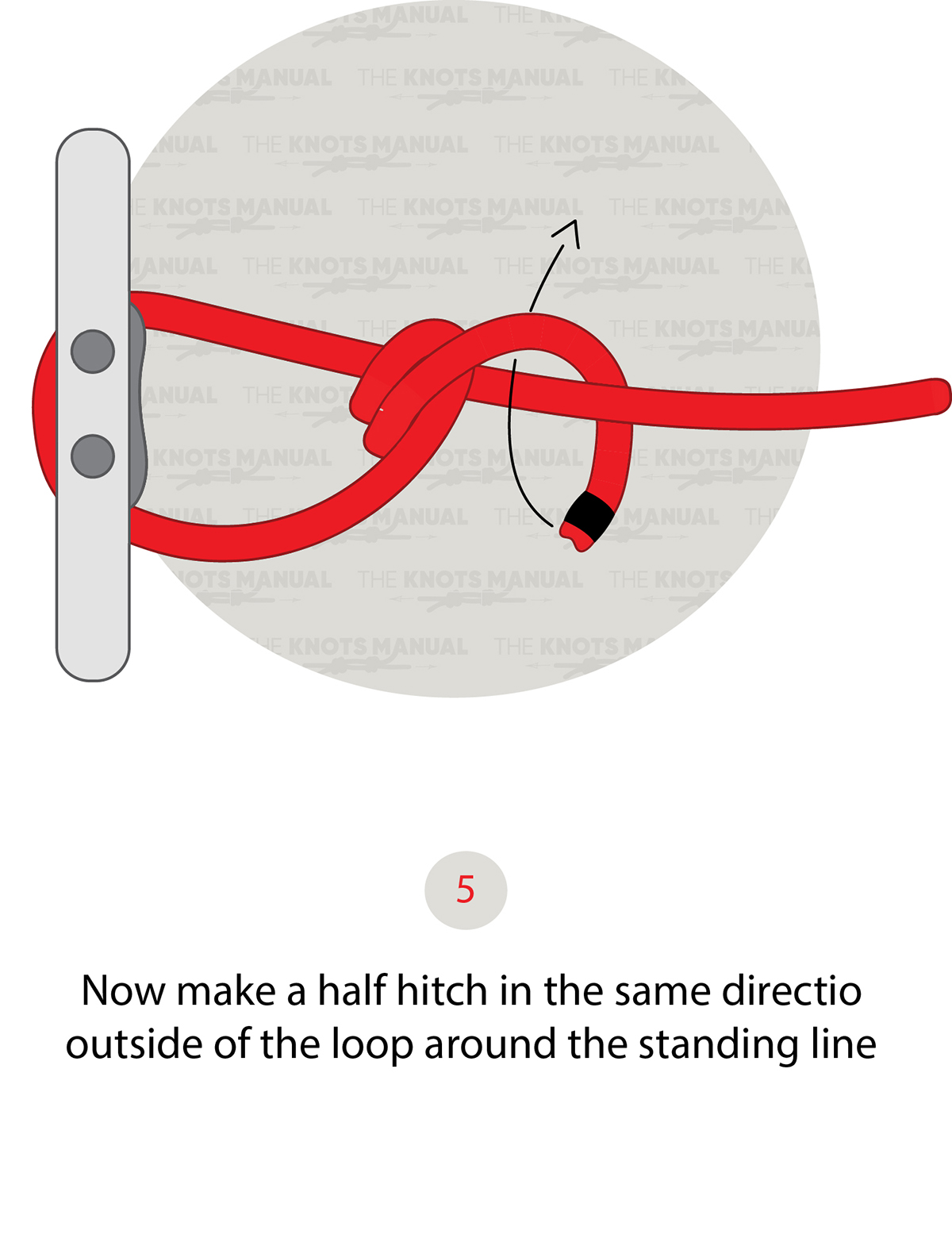 midshipmans-hitch-knot step 5