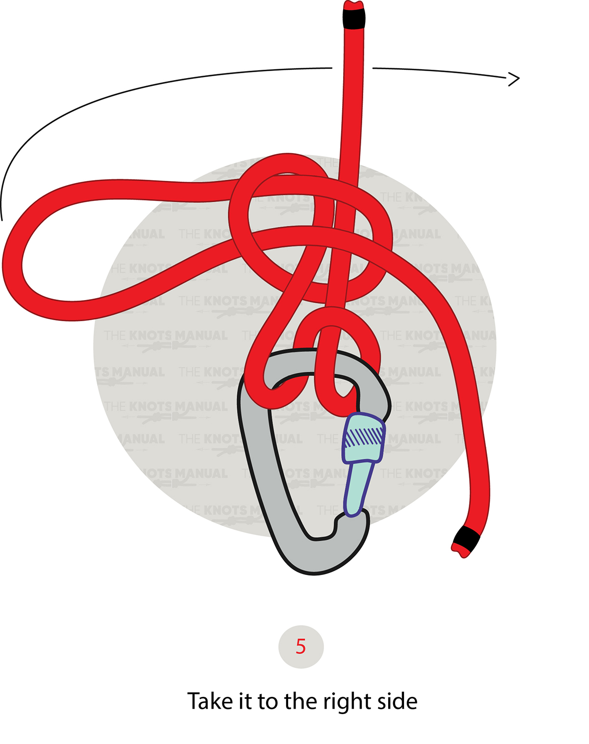 Munter Mule Knot Step 5