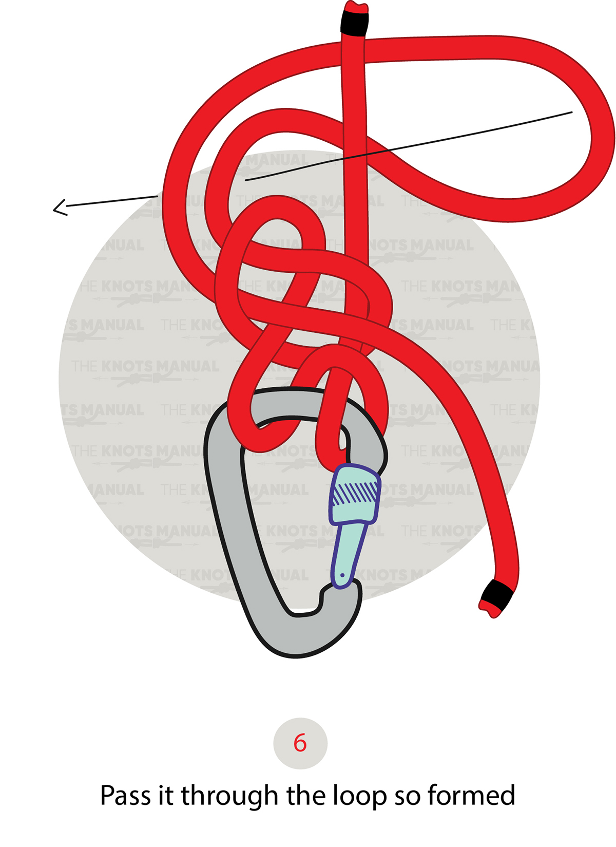 Munter Mule Knot Step 6