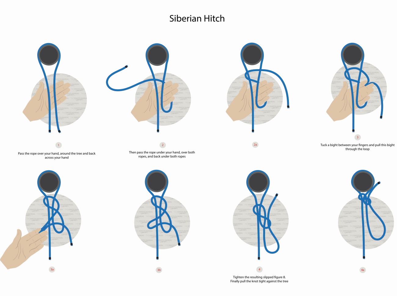 Siberian Hitch Step by step