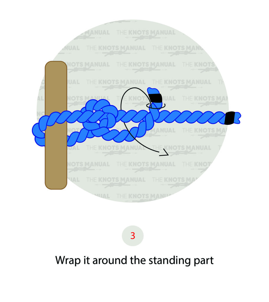 How To Tie Two-Half Hitches