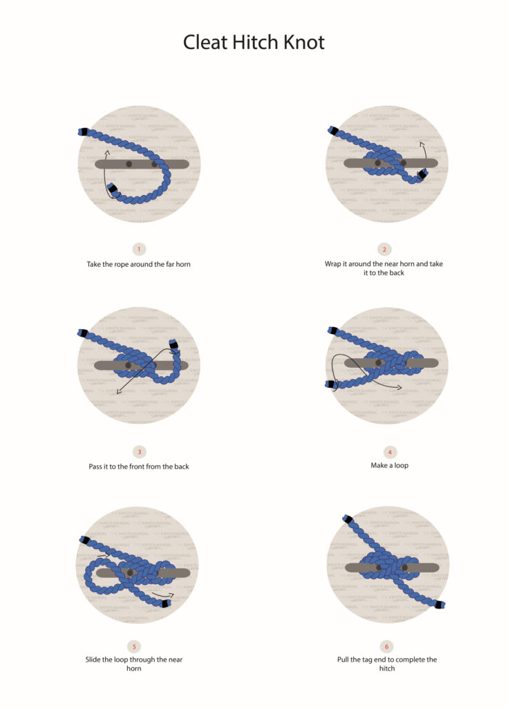 How To Tie A Cleat Hitch