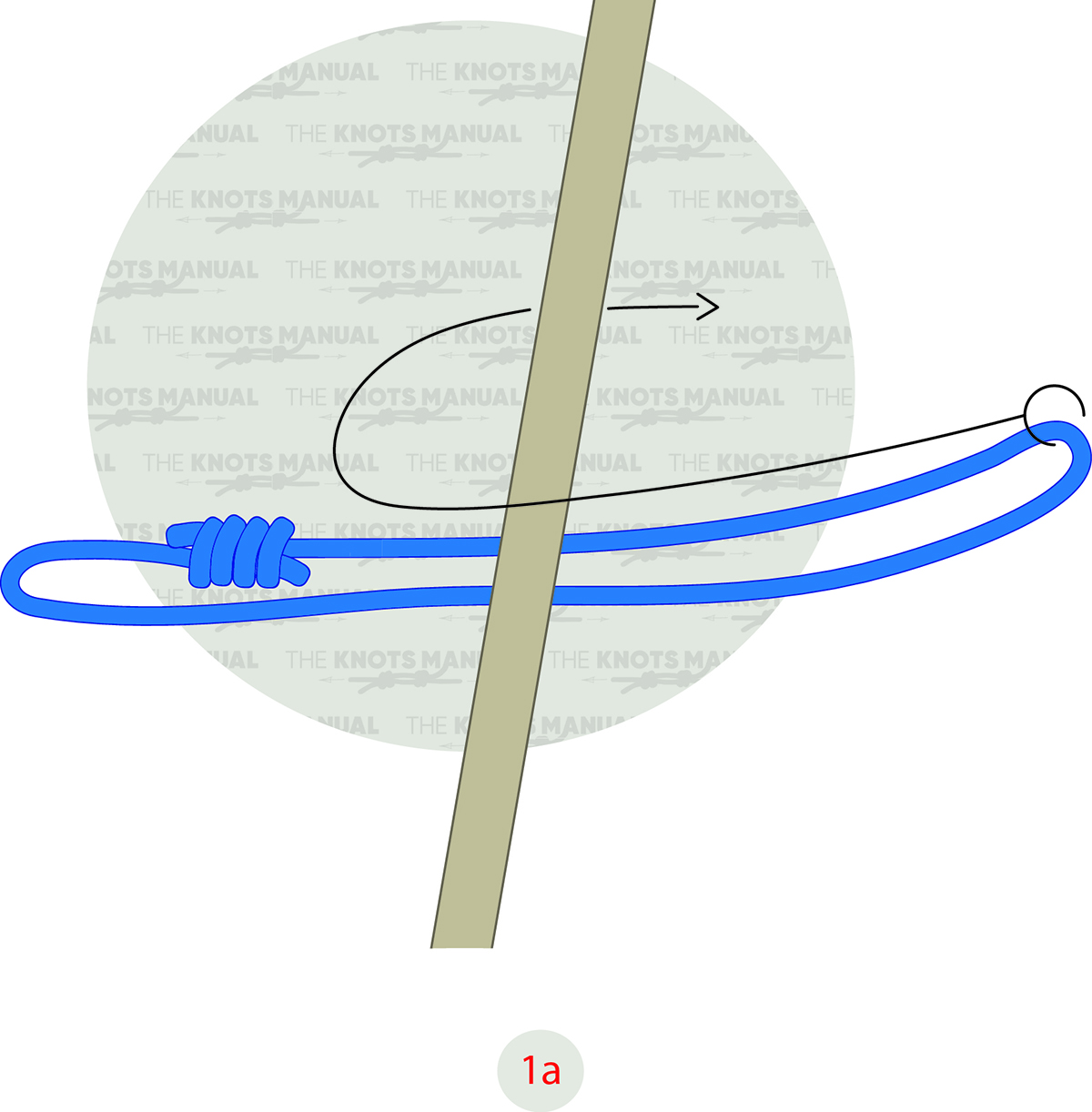 Autoblock Knot Step 1a