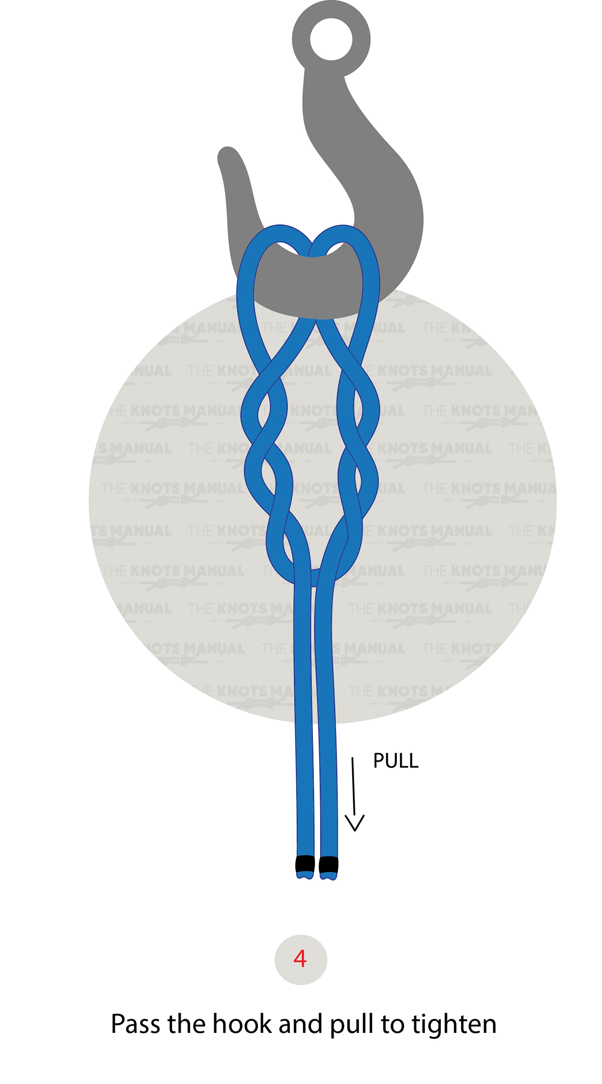 Cats Paw Knot Step 4