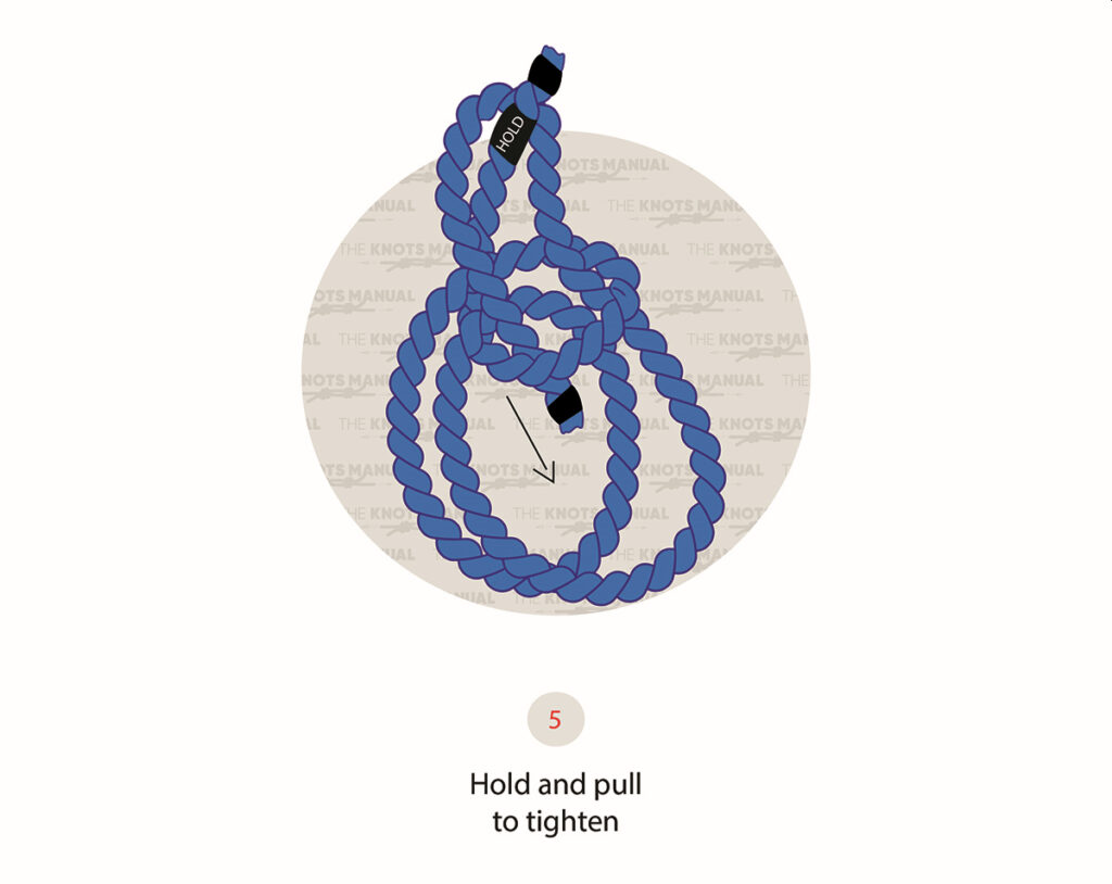 How To Tie A French Bowline Knot