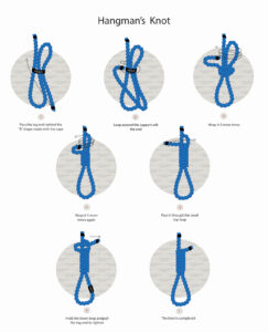 How To Tie A Hangman’s Knot (Noose)