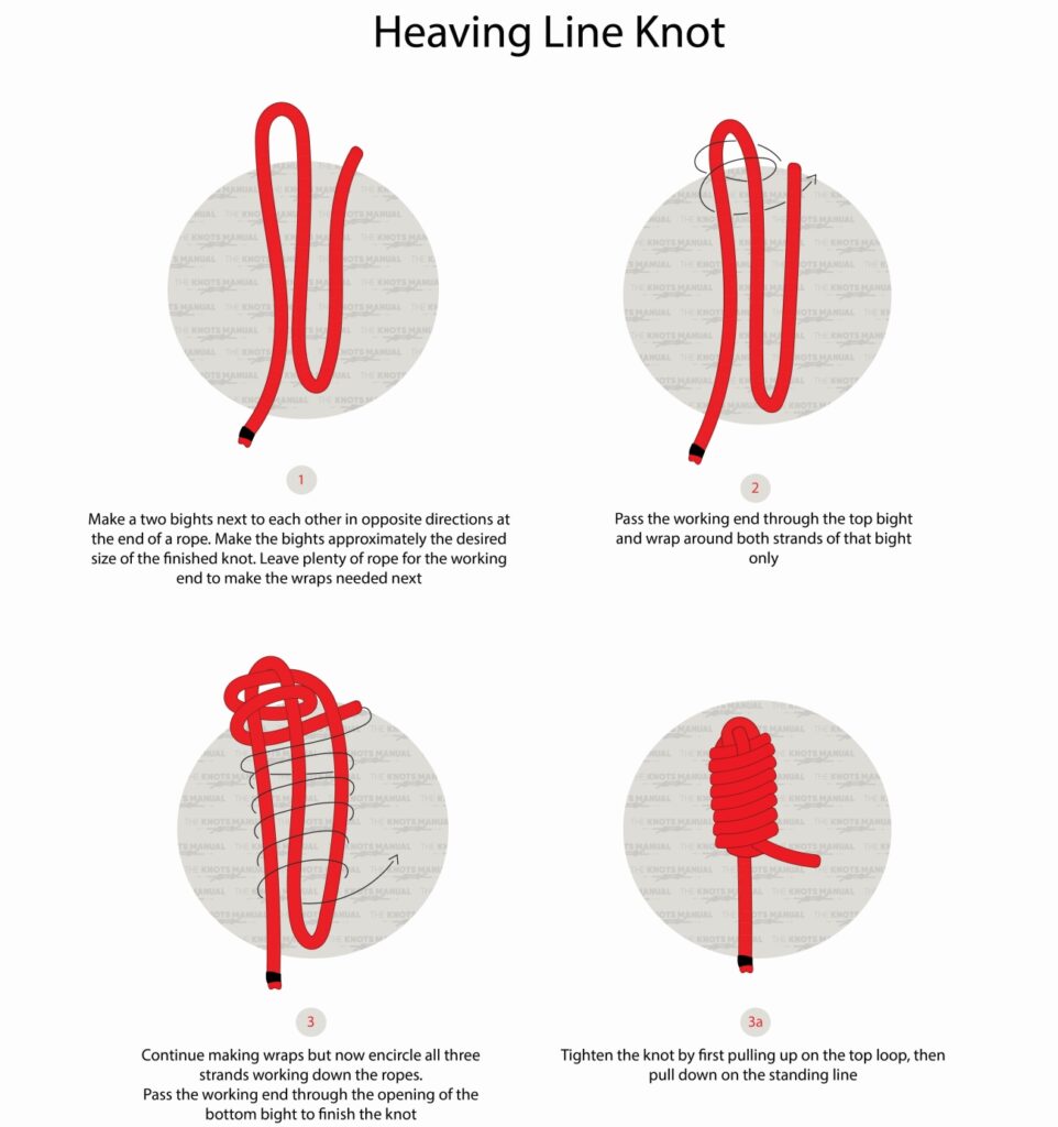 How To Tie A Heaving Line Knot Quick Guide