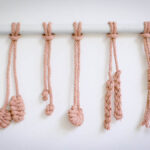 Macrame end knots