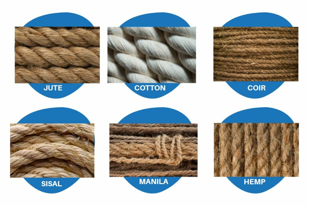 Types Of Rope Natural and Synthetic